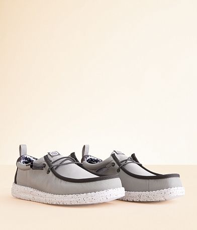 HEYDUDE&#8482; Wally Nylon Grey Shoe misc detail 1 view