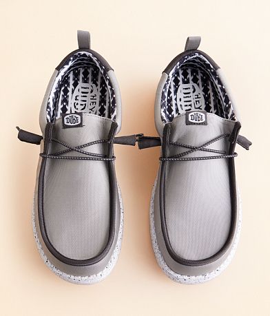 HEYDUDE&#8482; Wally Nylon Grey Shoe misc detail 3 view