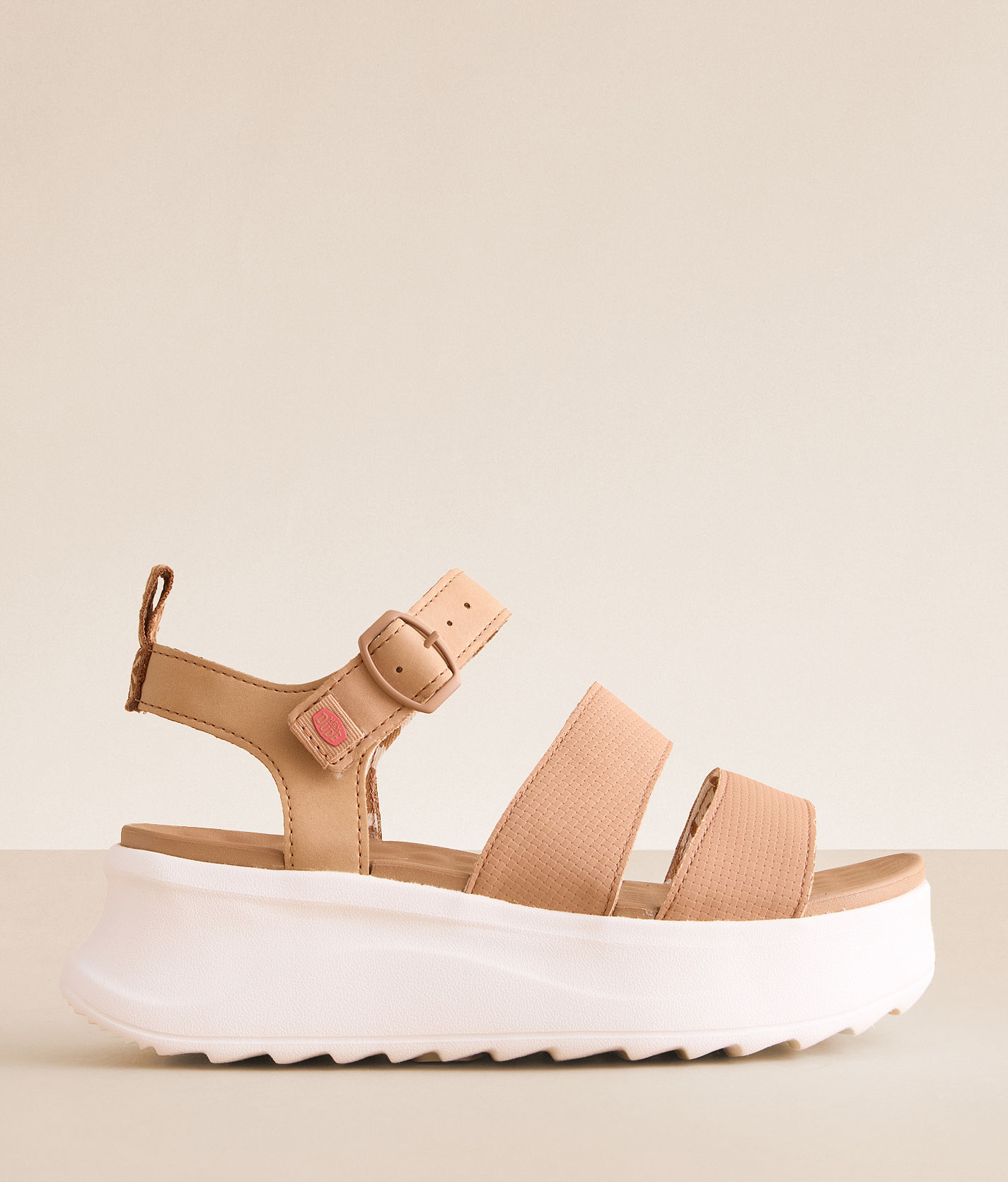 【COLOR iN ID】Platform strap sandals Pazzle Black 2