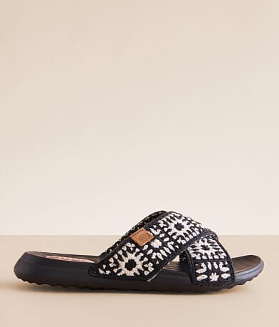 HEYDUDE™ Christi Cottage Crochet Sandal front view