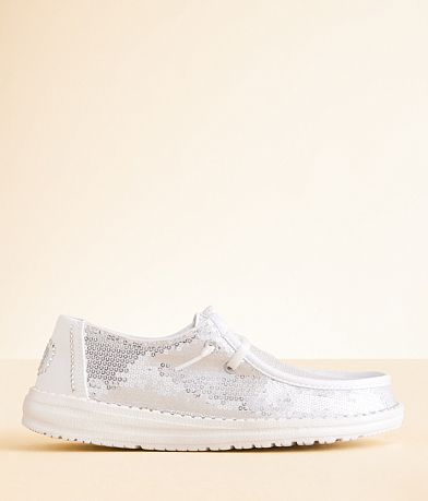 HEYDUDE™ Wendy Funk Deboss Skullz Shoe - Women's Shoes in HEYDUDE™ Wendy Funk Deboss Skullz Shoe - Women's Shoes in
