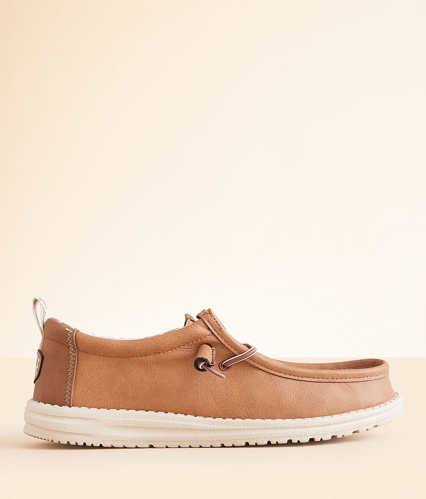 HEYDUDE Wally Duck Leather Shoe