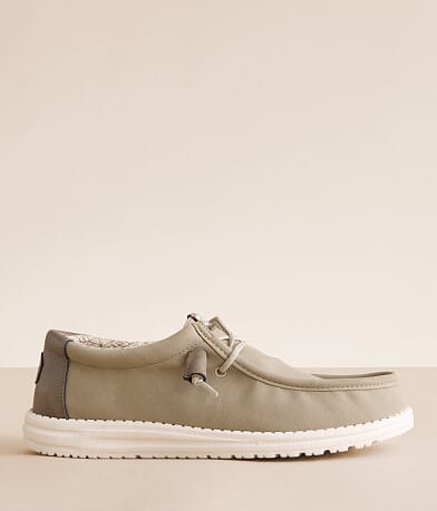 HEYDUDE™ Wally Oak Geo Shoe front view