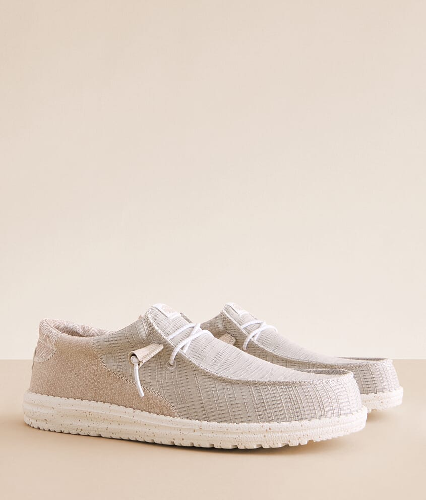 Wally Stitch String Shoe