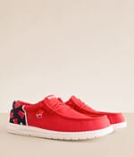 Hey Dude Mens RED SOLO CUP SHOES HEYDUDE Wally Funk Solo Cup Casual Shoes for Men | Bass Pro  main image 3