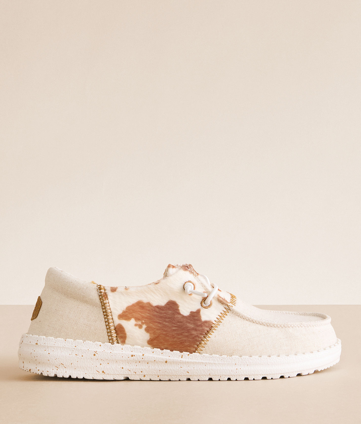 u-noです♪ HEYDUDE™ Wendy Patchwork Cow Shoe - Women's Shoes in Cow