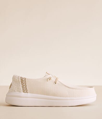 HEYDUDE™ Wendy Rise Eyelet Shoe front view