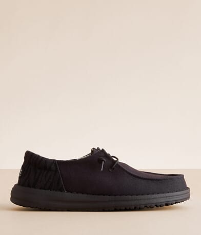 HEYDUDE™ Wendy Midnight Palms Shoe front view