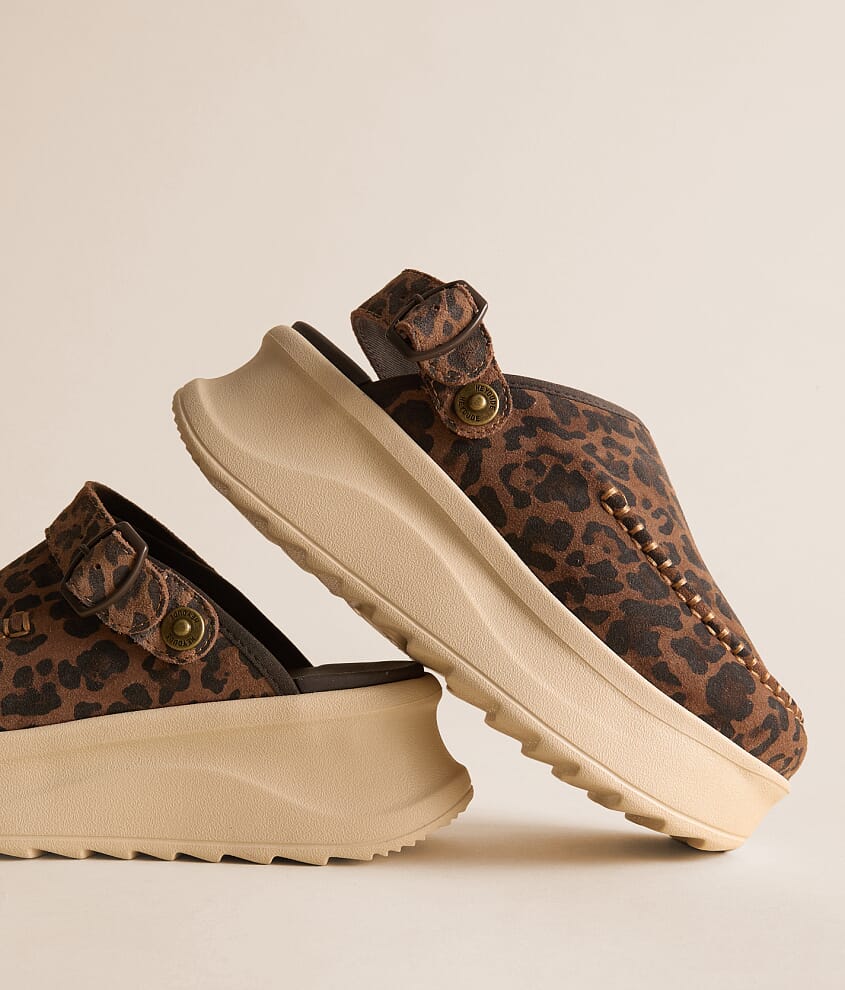 Delray Leopard Print Clog