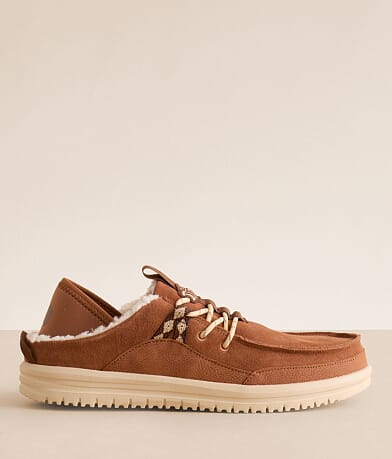 HEYDUDE™ Bradley Blipper Suede Shoe front view