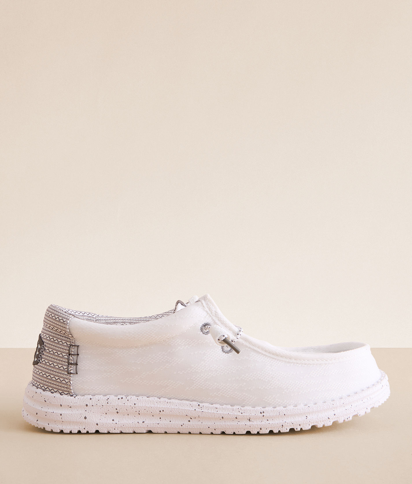 ◆ぴーたん◆ HEYDUDE™ Wally Harbin Shoe - Men's Shoes in Grey White | Buckle