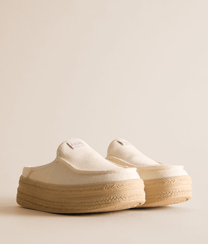 Austin Lift Espadrille Woven Mule Shoe