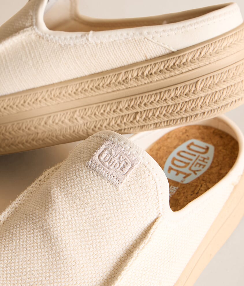 Austin Lift Espadrille Woven Mule Shoe