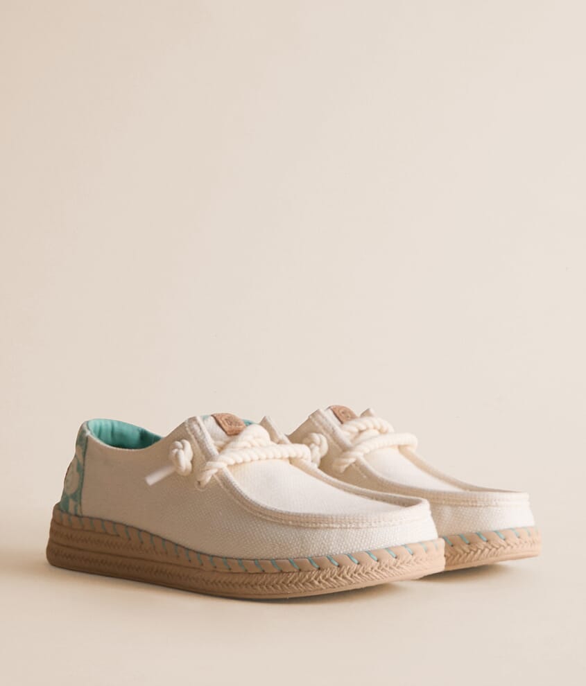 Wendy Espadrille Hibiscus Shoe