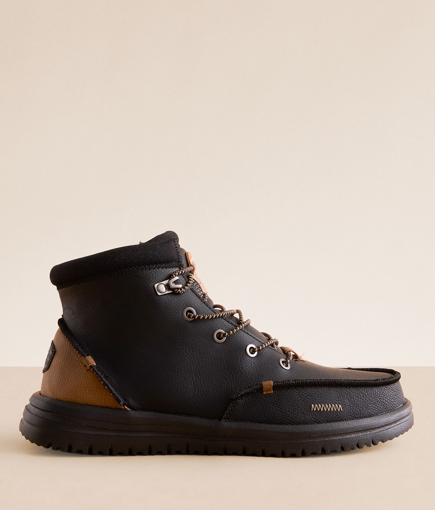 HEYDUDE™ Bradley Classic Anhui Boot - Men's Shoes in Black Tan