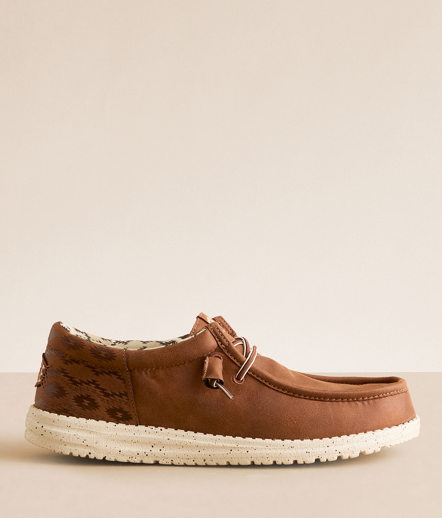 Wolfy さま HEYDUDE™ Wally Funk Bonnie Woody Shoe - Men's Shoes in Brown