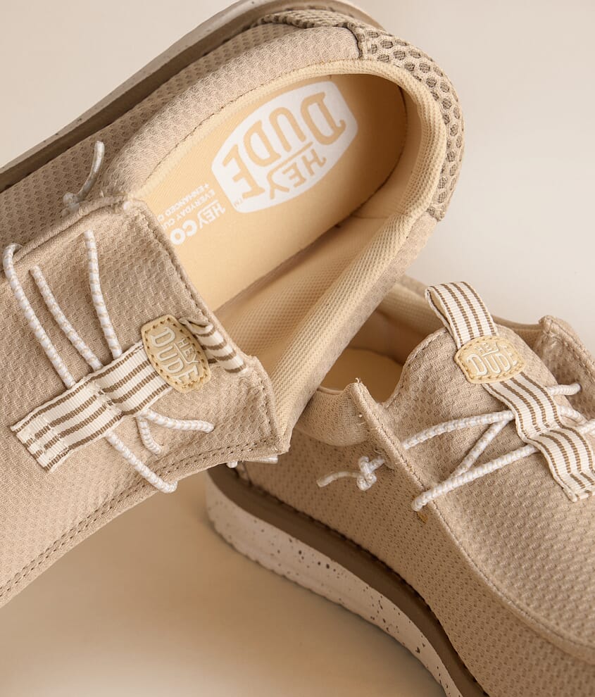 Wally Mesh Neutrals Shoe