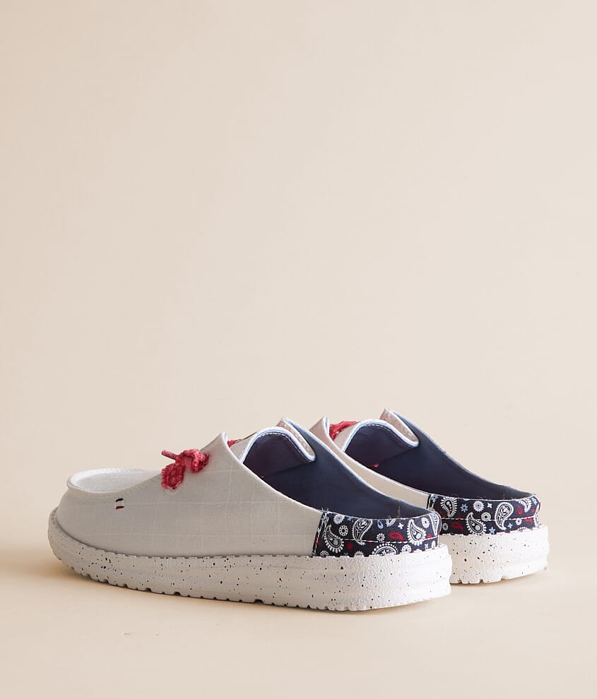 Wendy Americana Paisley Mule Shoe
