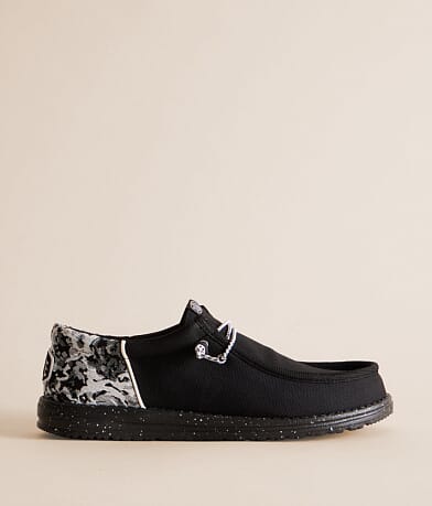 HEYDUDE™ Wally Funk Crow Shoe - Men's Shoes in Black | Buckle