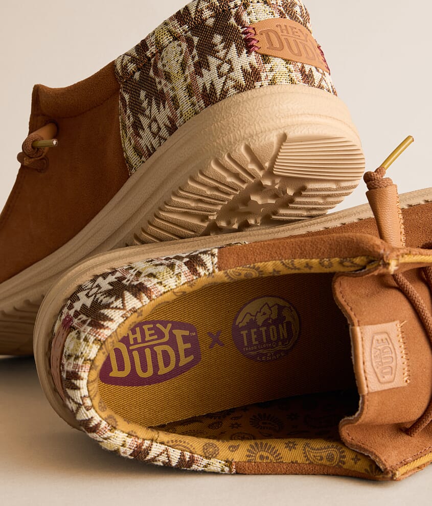 Wally Funk Teton Suede Shoe