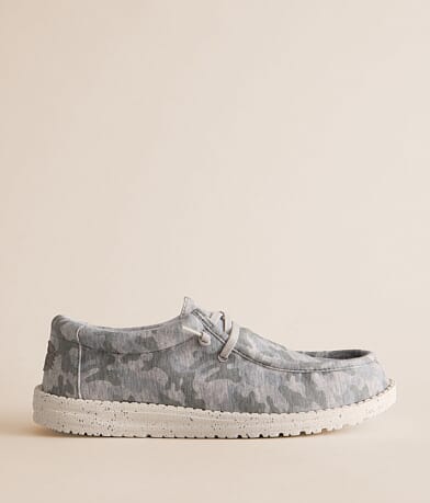 Wally Stretch Jersey Camo Shoe