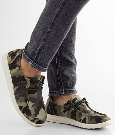 HEYDUDE Hey Dude Wendy Camo Shoe misc detail 4 view