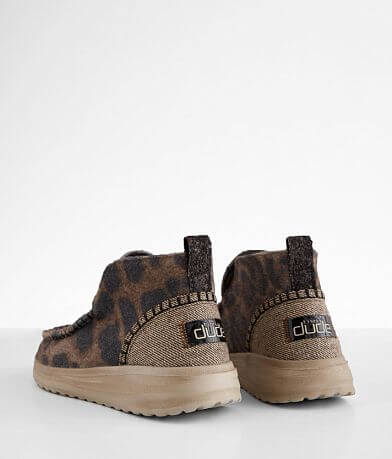HEYDUDE Hey Dude Helis Leopard Fleece Shoe MISC_DETAIL_2
