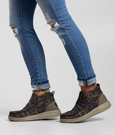 HEYDUDE Hey Dude Helis Leopard Fleece Shoe MISC_DETAIL_4