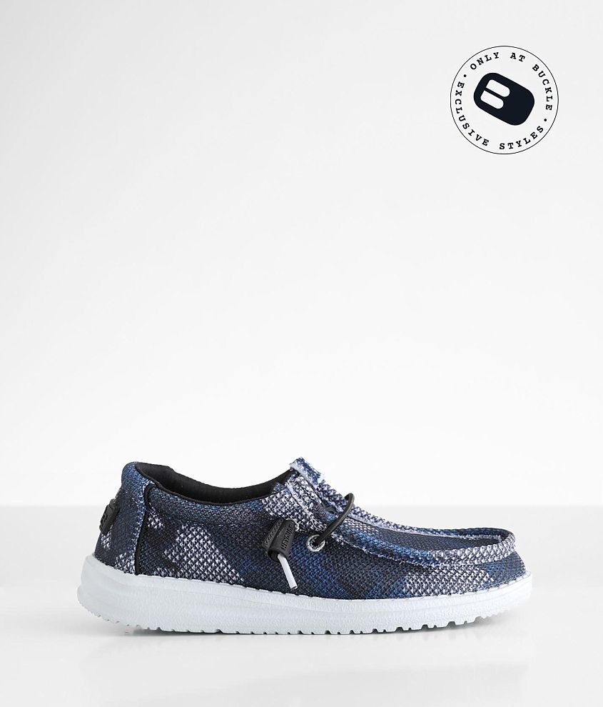 Toddler/Youth - HEYDUDE™ Wally Shoe - Boy's Shoes in Illusion