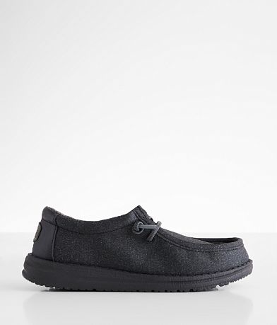 Toddler/Youth - HEYDUDE™ Wally Shoe - Boy's Shoes in All Black