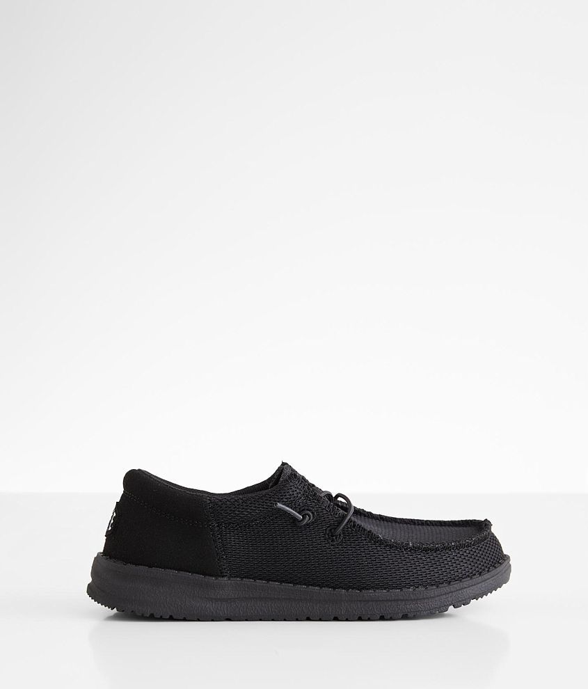 Toddler/Youth - HEYDUDE™ Wally Shoe - Boy's Shoes in All Black