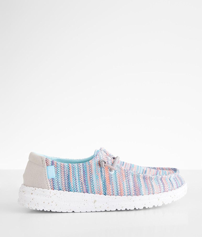 Toddler/Youth - HEYDUDE™ Wendy Chambray Woven Shoe - Girl's Shoes