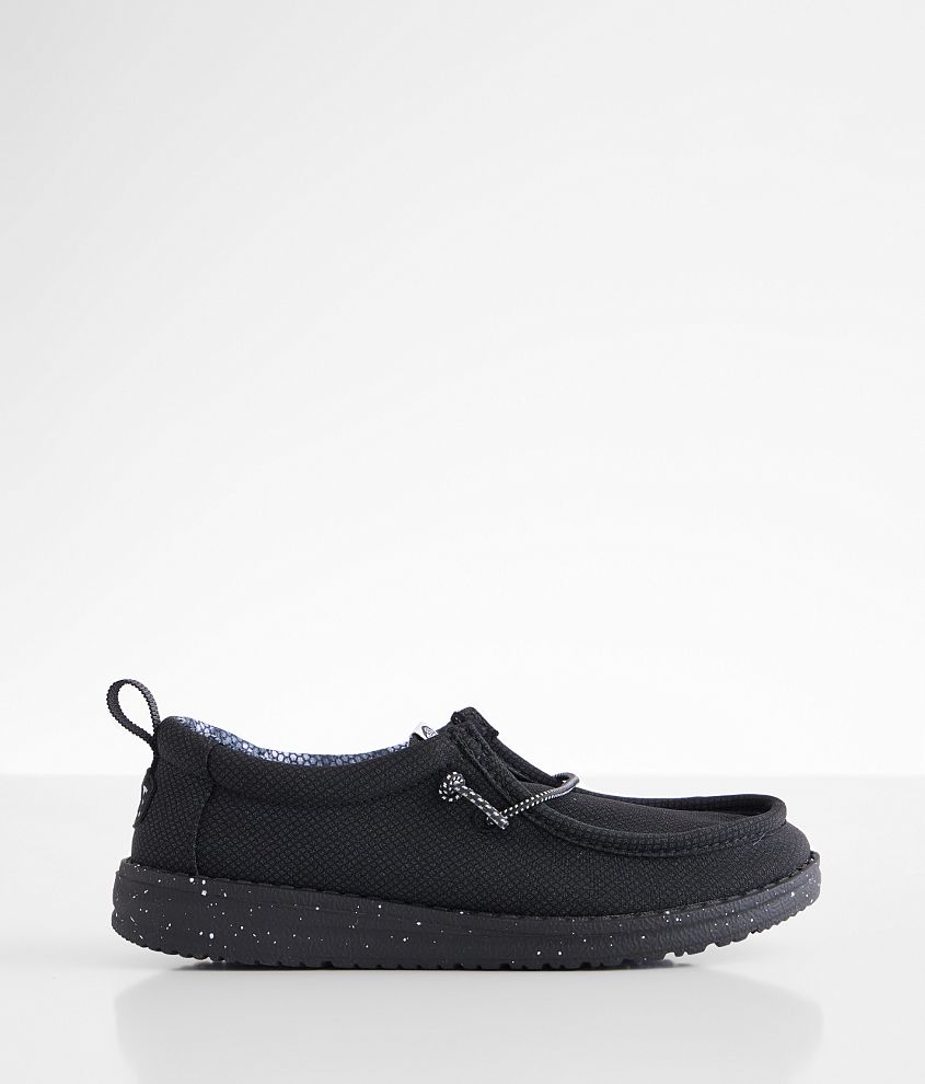 Toddler/Youth - HEYDUDE™ Wally Shoe - Boy's Shoes in All Black