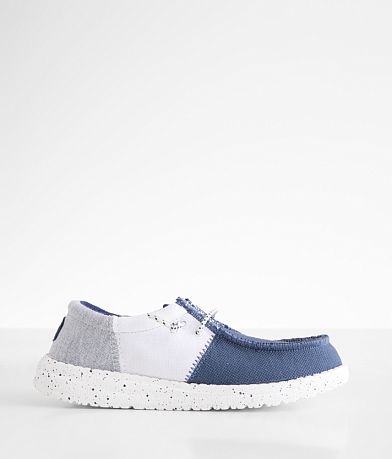 HEYDUDE™ Boys - Wally Tri Varsity Shoe front view