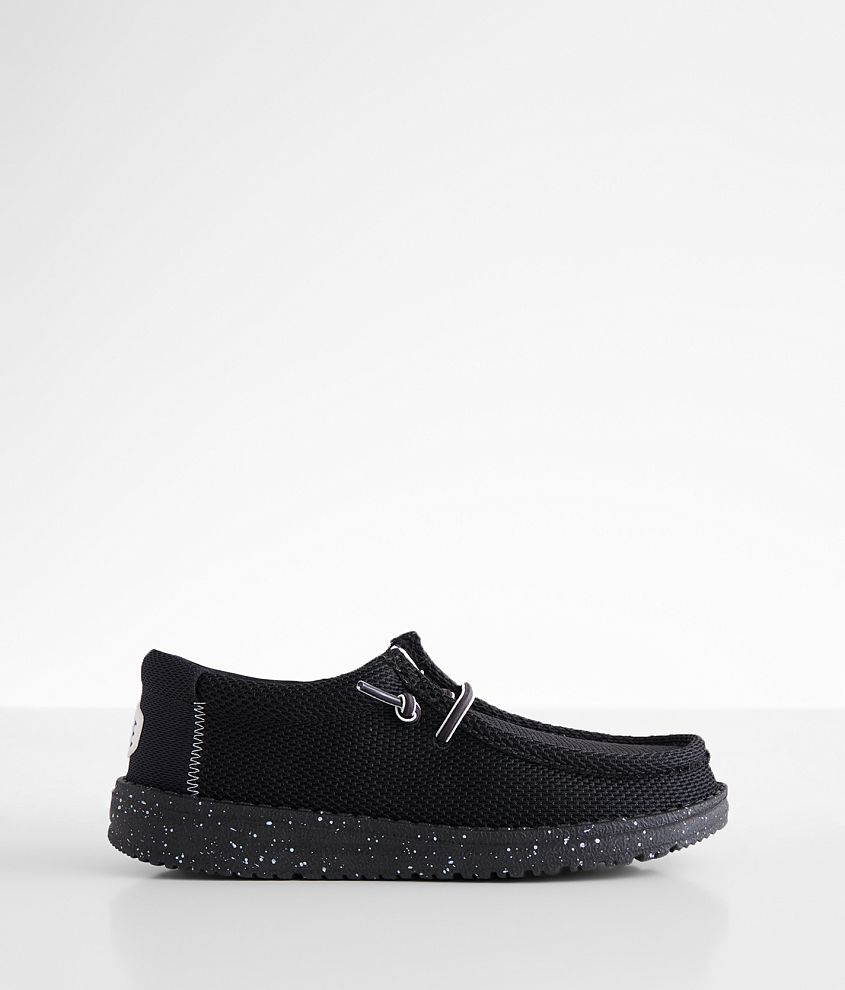 Boys - HEYDUDE Wally Heathered Mesh Shoe