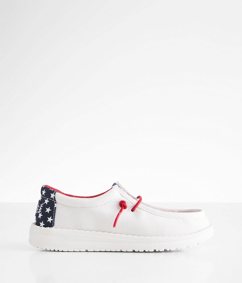 Toddler/Youth - HEYDUDE&#8482; Americana Shoe front view