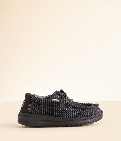 HEYDUDE™ Little Boys - Wally Stretch Sox Shoe front view