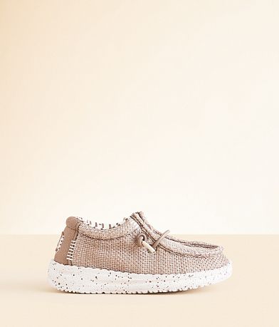 HEYDUDE™ Little Boys - Wally Stretch Sox Shoe front view