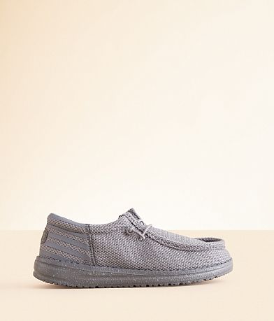 HEYDUDE™ Boys - Wally Funk Stripes Shoe front view