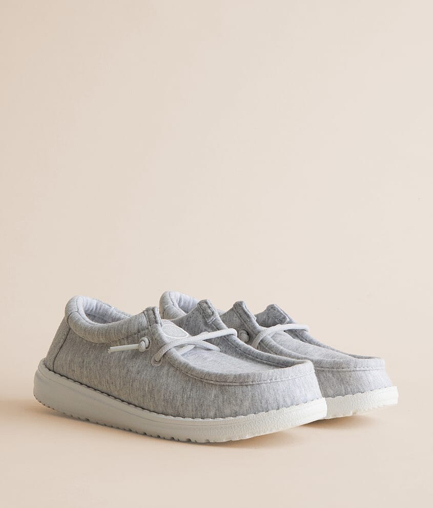 Boys - Wally Y Stretch Jersey Shoe