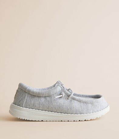 Boys - Wally Y Stretch Jersey Shoe