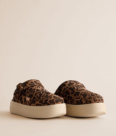 Girls - Austin Lift Leopard Clog thumbnail 2