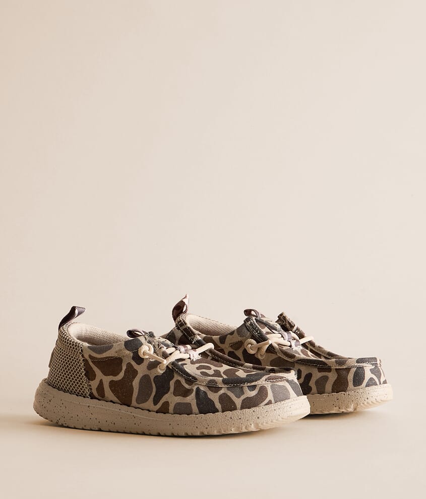 Boys - Wally Funk Deer Camo Shoe