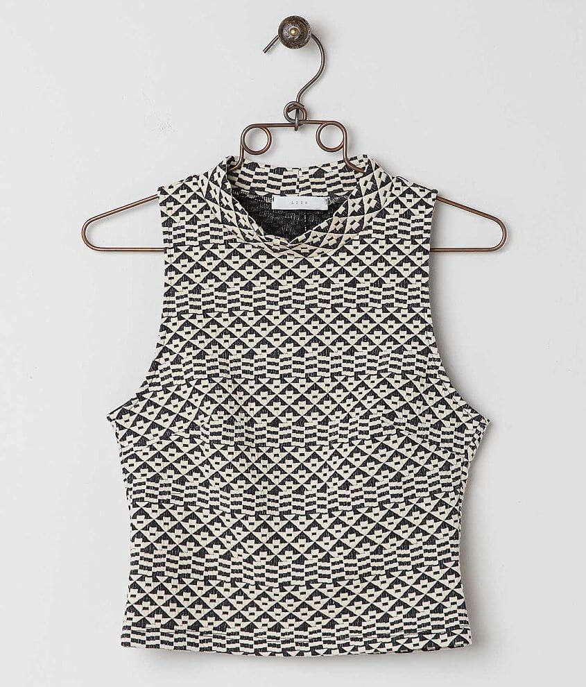 Lush Printed Tank Top front view
