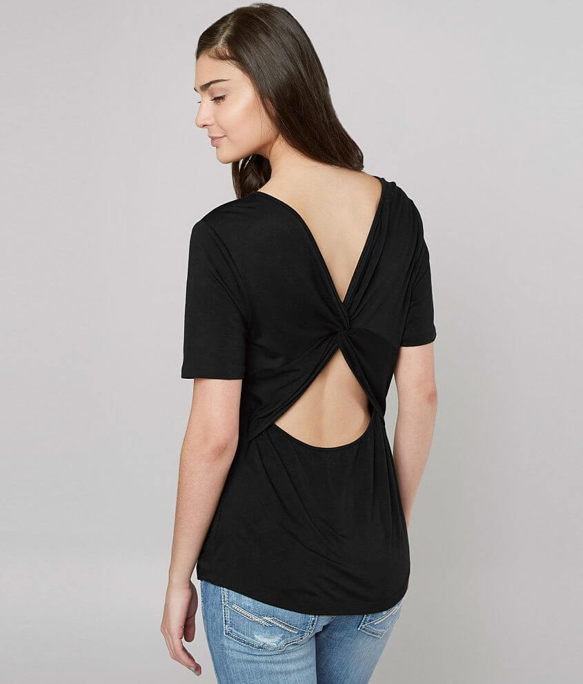 Lush Twisted Back Top front view