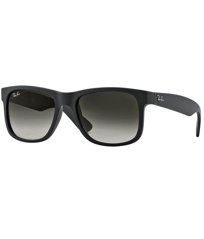 Ray-Ban® Justin Polarized Sunglasses - Men's Sunglasses & Glasses in Dark  Grey Black | Buckle