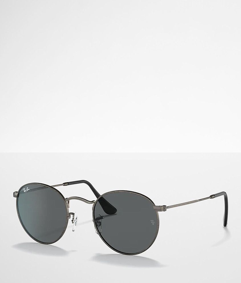 Ray-Ban® Round Sunglasses - Women's Sunglasses & Glasses in Dark Grey |  Buckle