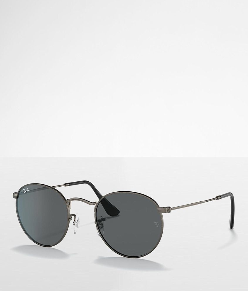 Ray ban cheap round gunmetal sunglasses