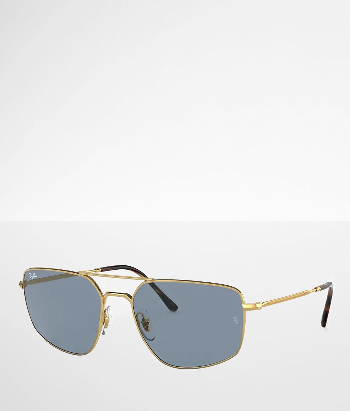 BRAND NEW: Ray Bans Arista Sunglasses RB3774D - Arista Gold/Dark Brown – Sports Basement main image 2