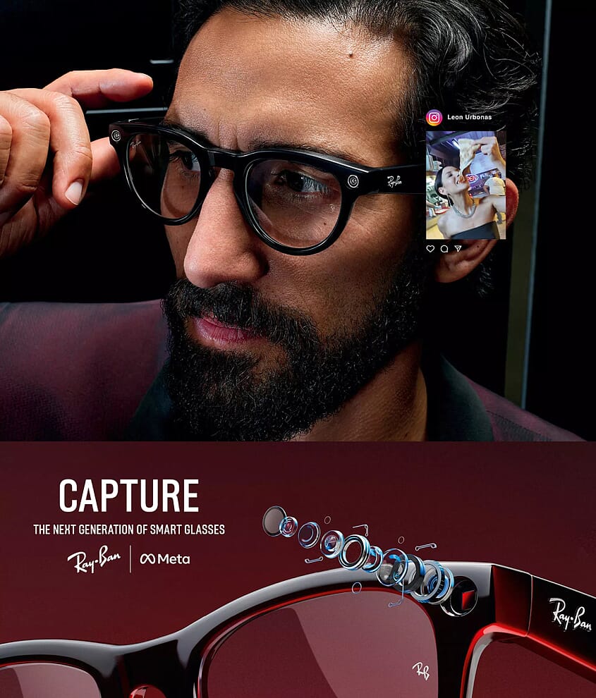 Meta Wayfarer Sunglasses